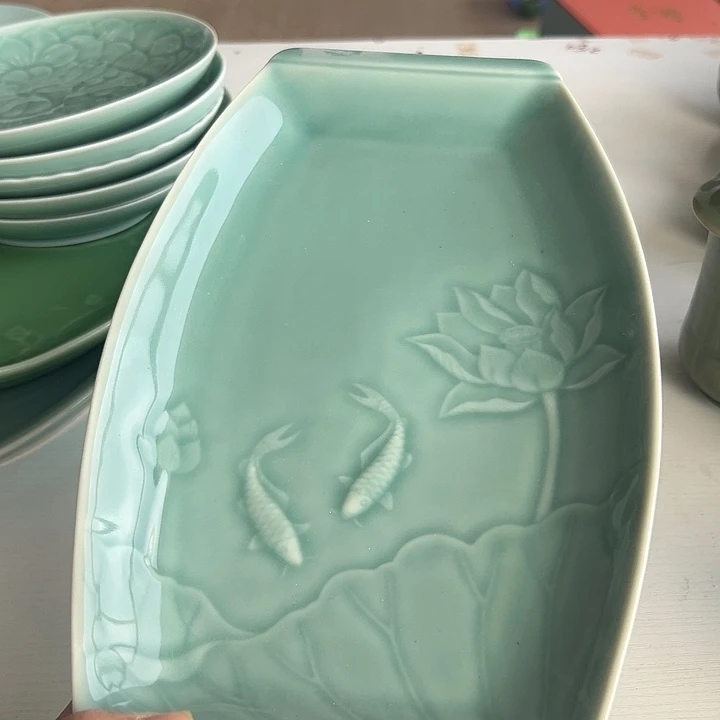 小米茶器龙泉青瓷