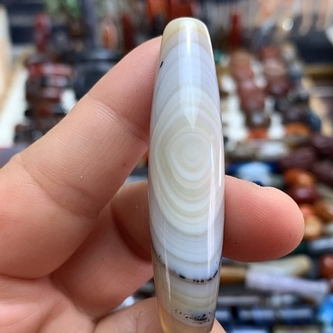 玛瑙/玉髓合金颈饰