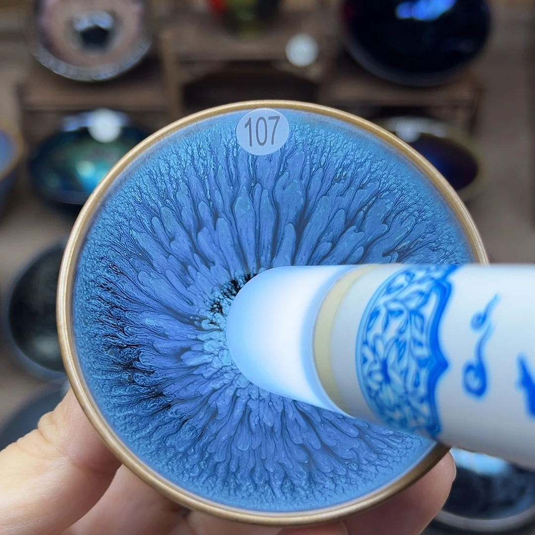茶盏百花建盏主人杯