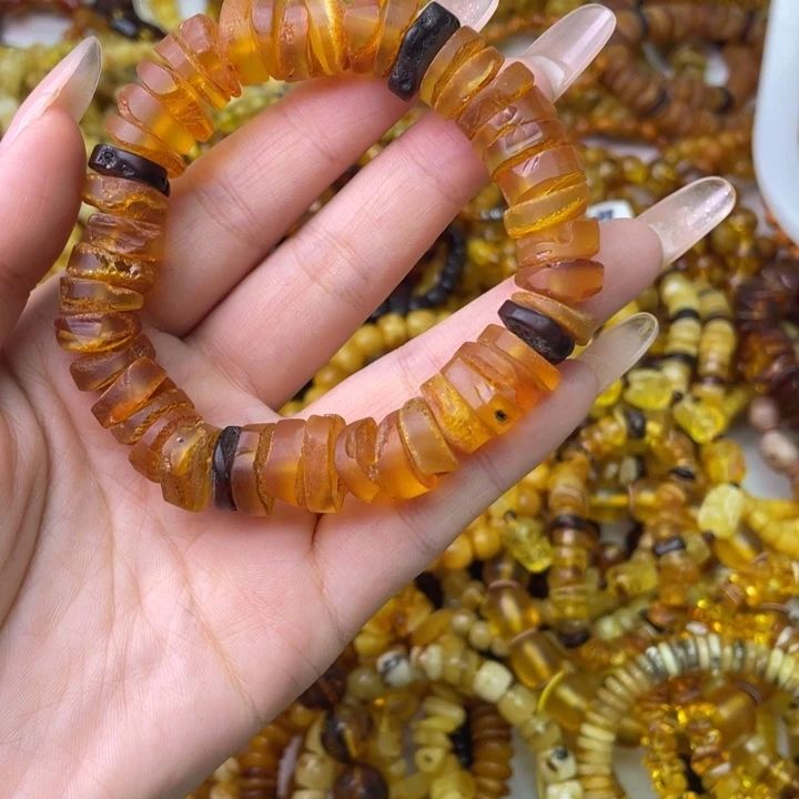 琥珀未镶嵌珠宝奇石