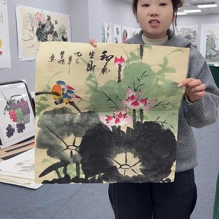 国画纯手绘国画作品大捡漏!!!