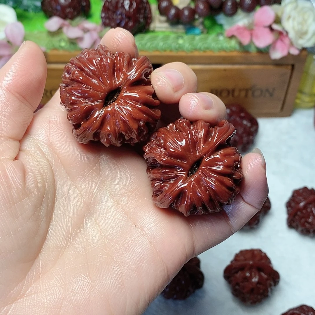 文玩核桃把件轩***言四座楼