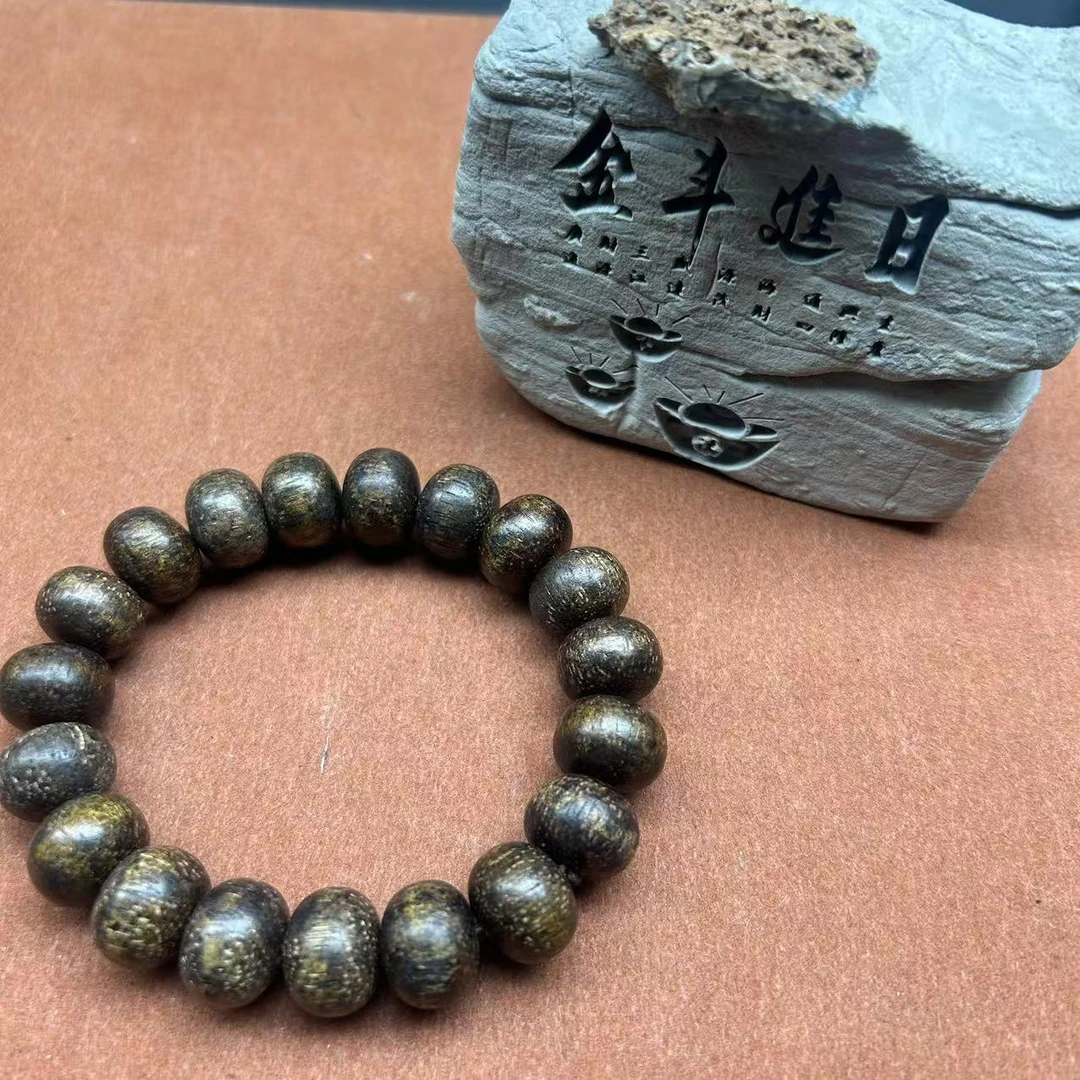 【上品文玩】沉木手串-041