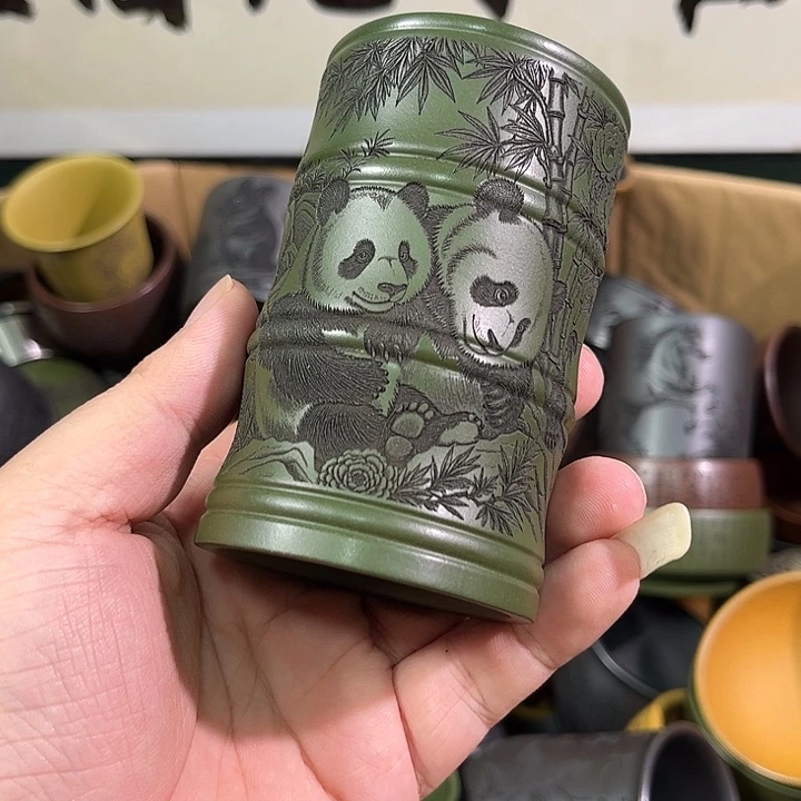 茶杯紫砂全手工紫砂主人杯