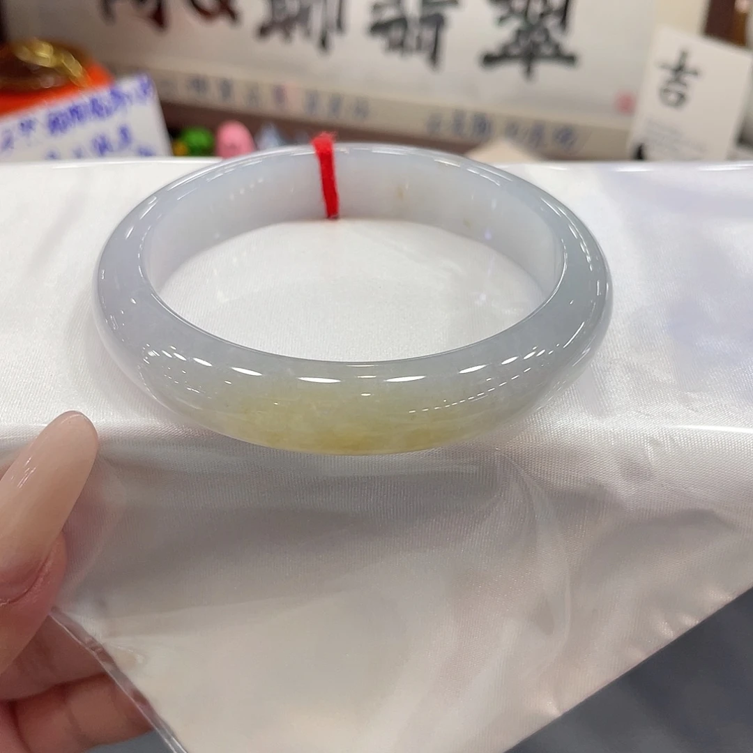 翡翠未镶嵌手镯天然缅甸翡翠34
