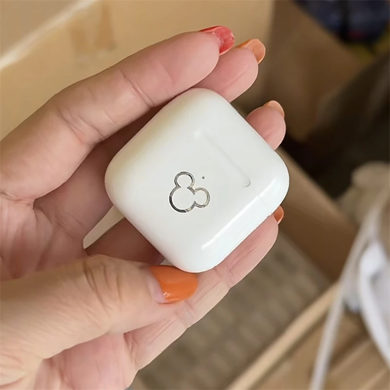 白色耳朵耳机盒NO.退.NO换  居家日用品