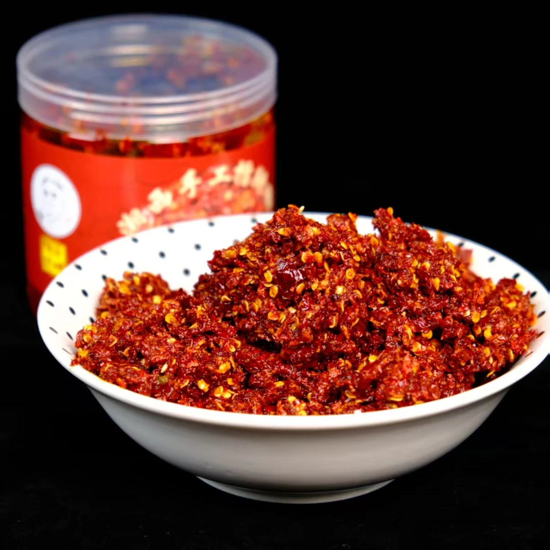 湘西手工擂辣椒油辣椒美味可口家中必备