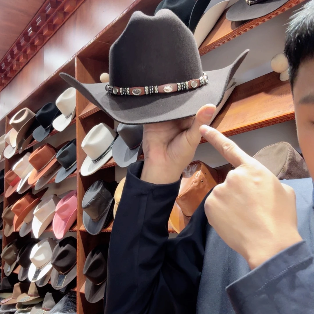 纯棉山羊绒头层牛皮革