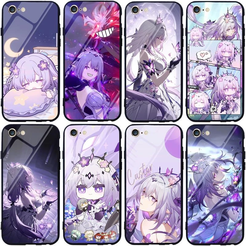 任意型号崩坏星穹铁道遐蝶手机壳适用opporeno9苹果16promax vivo