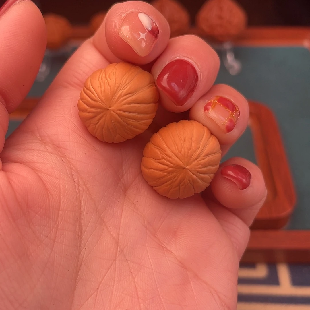 文玩核桃把件南瓜墩