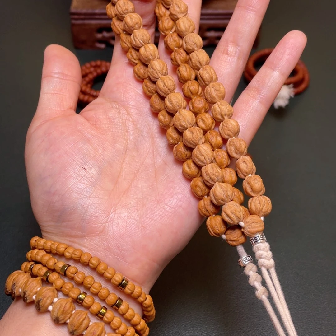 柏香籽/百香籽吊坠枣珠手持