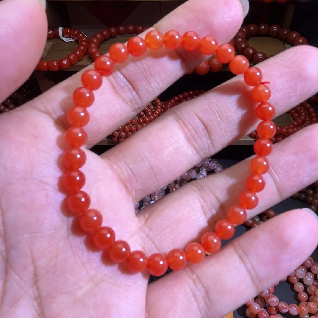 手链合金南红玛瑙5.5