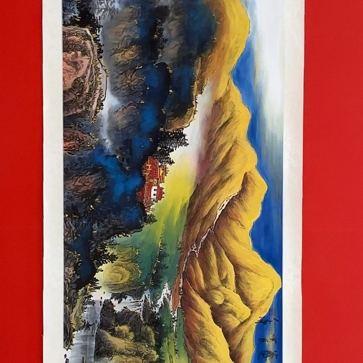 国画文清先生精品之一