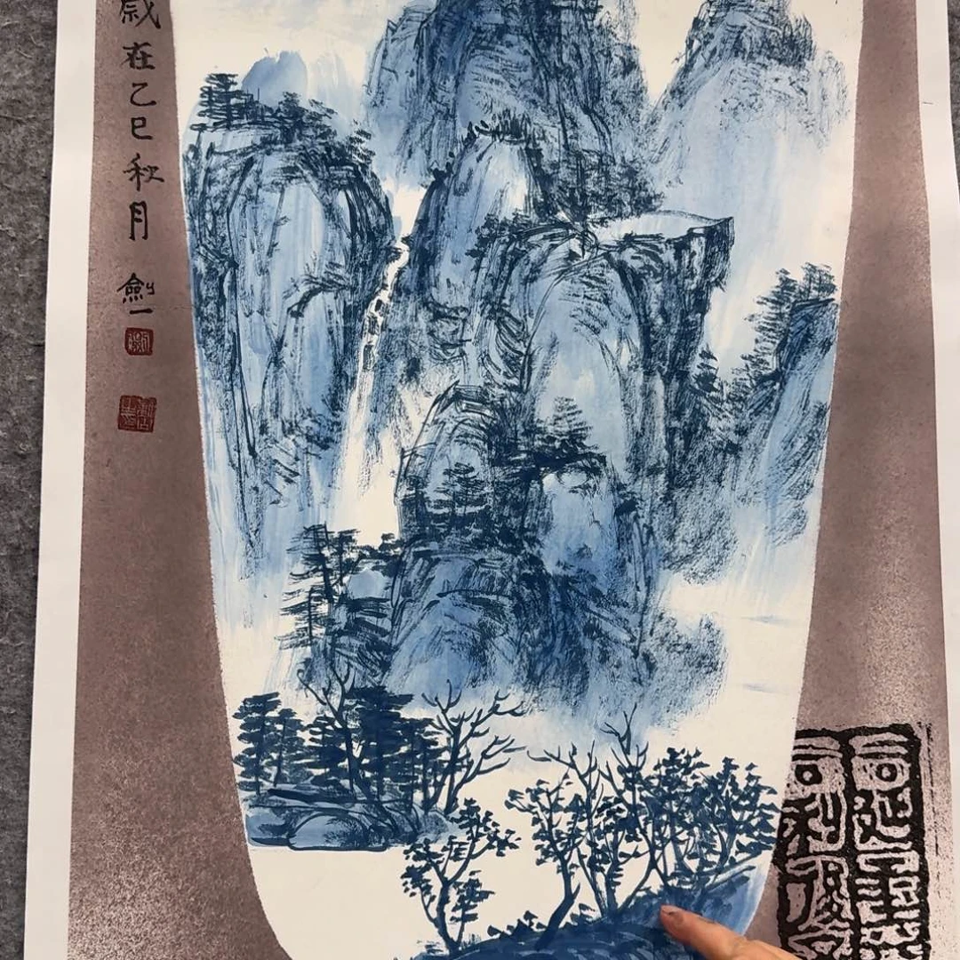 国画国画作品LQS老师