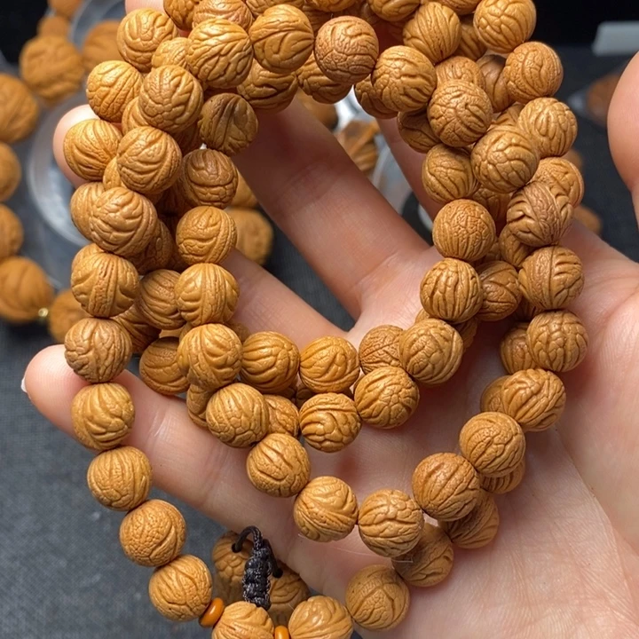 吊坠桃核秦岭山野生桃核