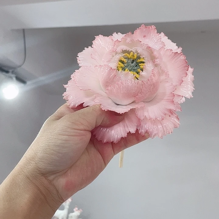 瓷片德化工厂陶瓷手工捏花