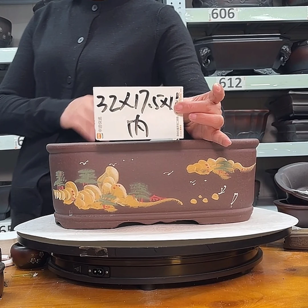紫砂花盆宜兴紫砂3号