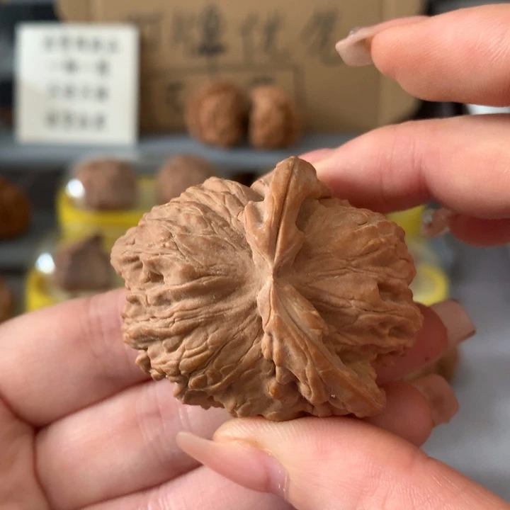 刚***好吊坠文玩核桃异形单只，youxiaci