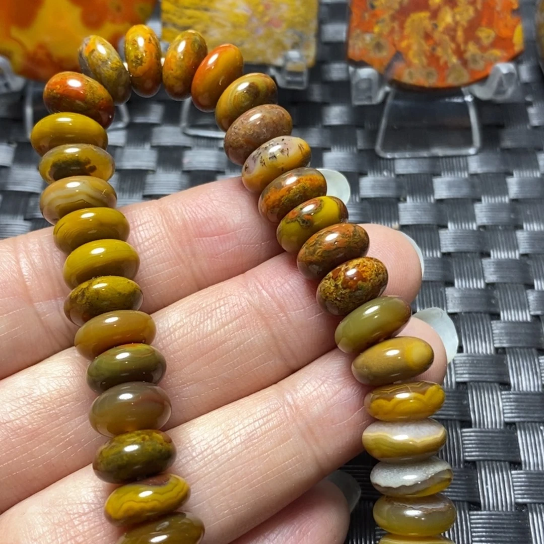 玛瑙/玉髓颈饰未镶嵌春**雨