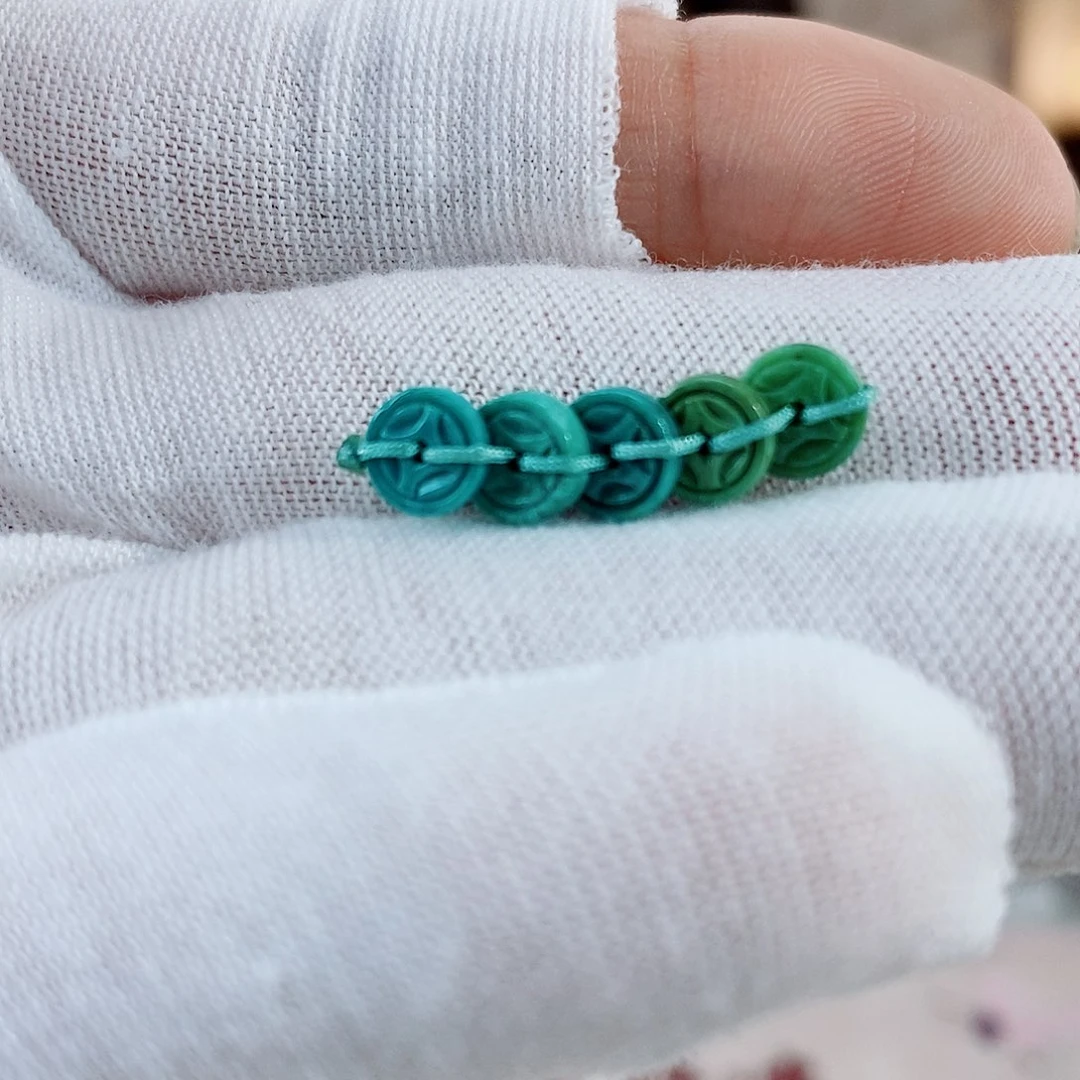 未镶嵌绿松石珠宝奇石