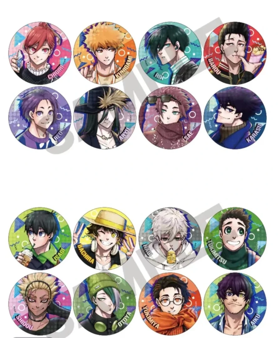 【日谷】蓝锁蓝色监狱 CRUX原画私服圆吧唧徽章（默认代拆）