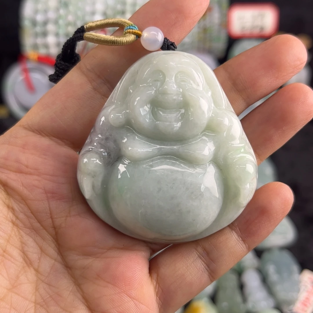 翡翠未镶嵌吊坠(不含链)瑕疵