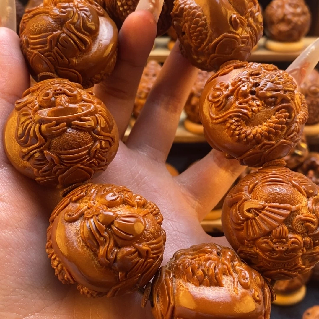 饕***餮橄榄核手串/手链橄榄
