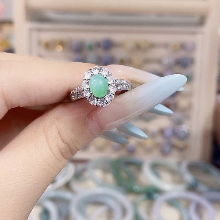 颈饰未镶嵌翡翠天然翡翠Ａ货