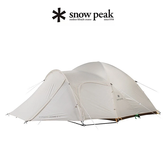 snow peak 雪峰寝室帐篷 SDE-002-iv-us 象牙白北美限定