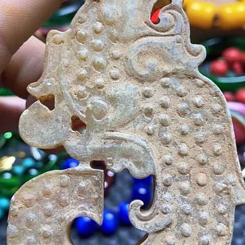 瓷片瓷器紫砂壶摆件