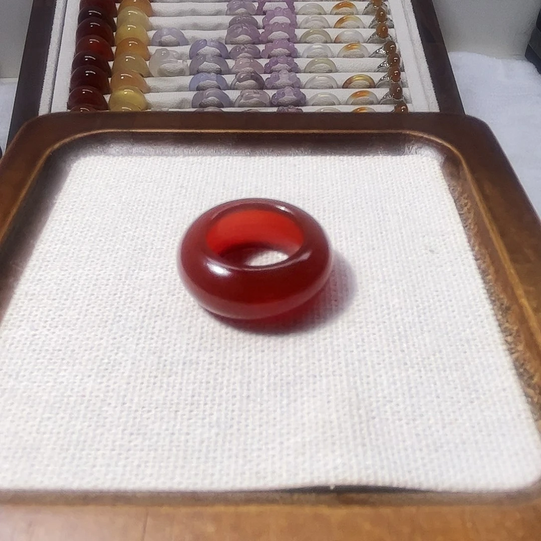 玛瑙/玉髓未镶嵌戒指301港13