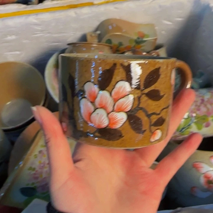 瓷片景德镇陶瓷手工手绘