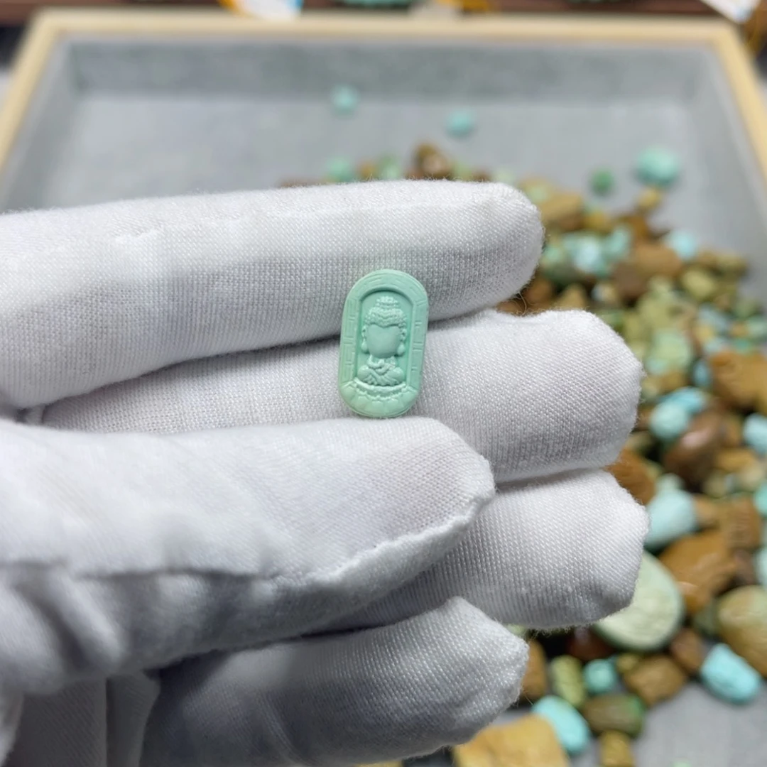 绿松石挂件未镶嵌