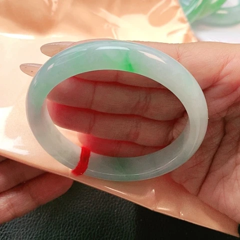 未镶嵌手镯翡翠0107