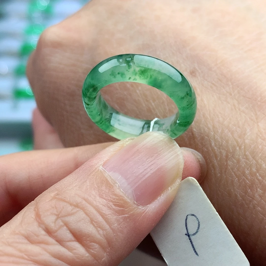 未镶嵌戒指翡翠9号