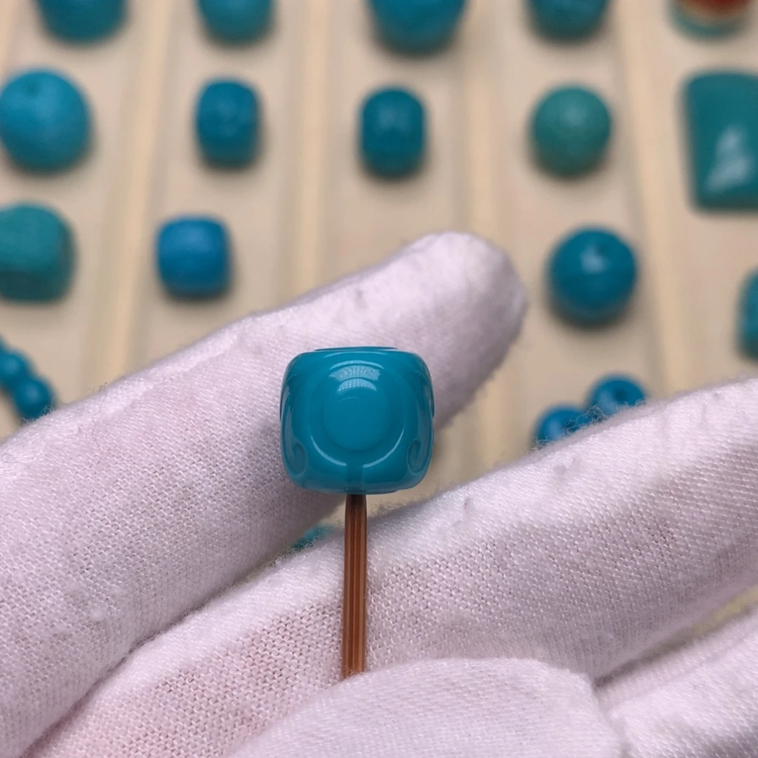 绿松石未镶嵌绿松石博古11.5