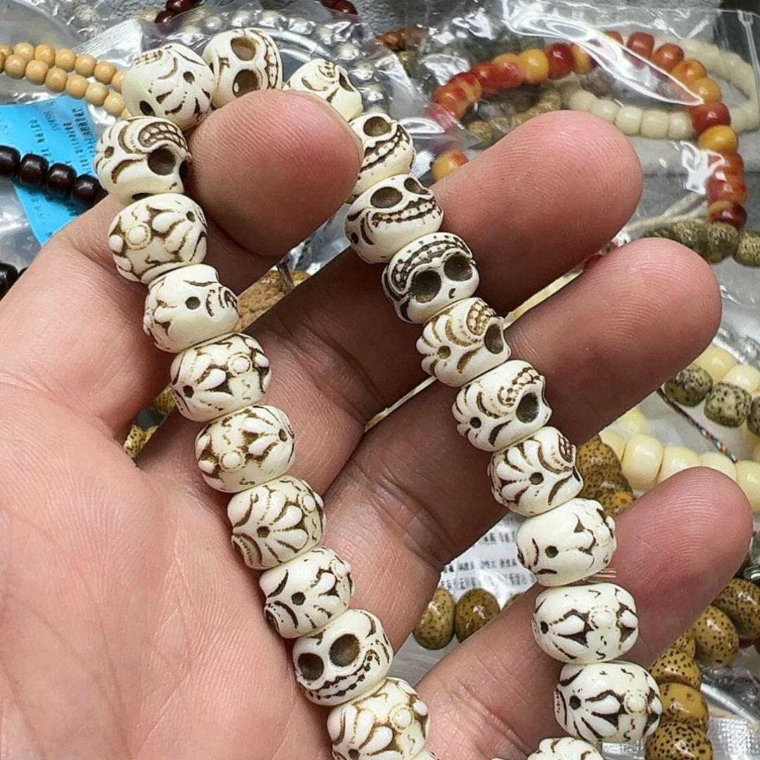 星月菩提手串70雕刻手串