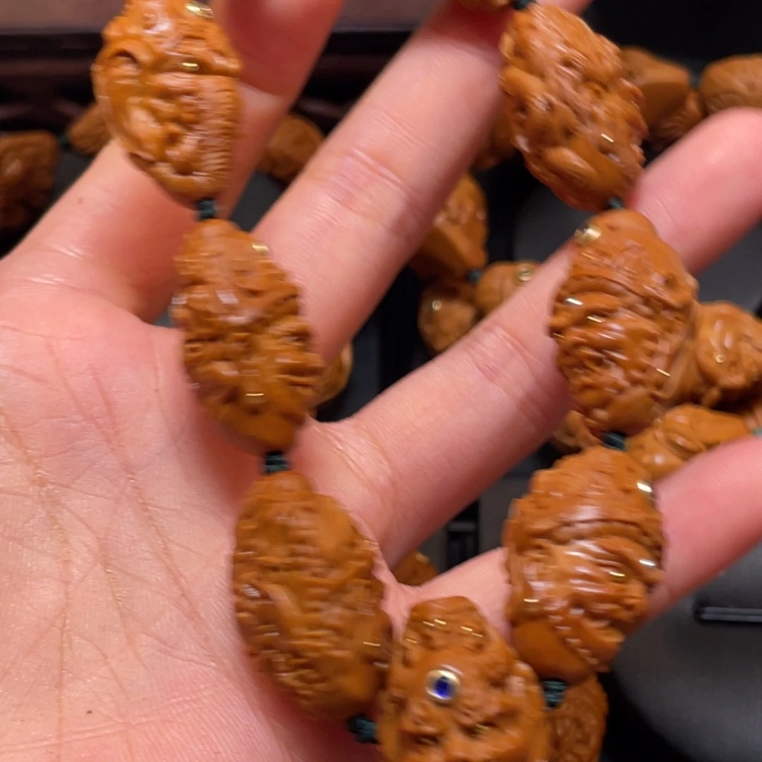 手串/手链橄榄核1.7五色财神橄榄核