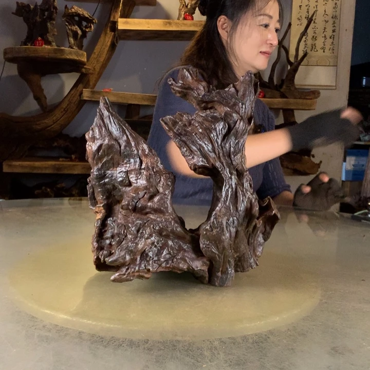 阿***杰天然的云南紫柚木会黄水