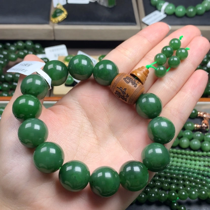 【闪购商品】和田玉（碧玉）手串未镶嵌快**人