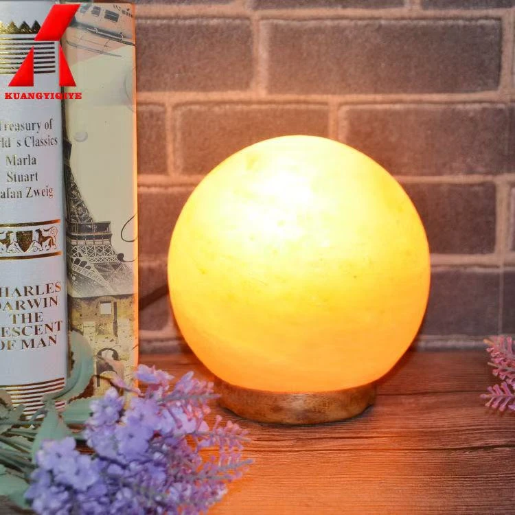 喜马拉雅盐灯 圆球款  卧室客厅办公室儿童房间氛围灯创意个性