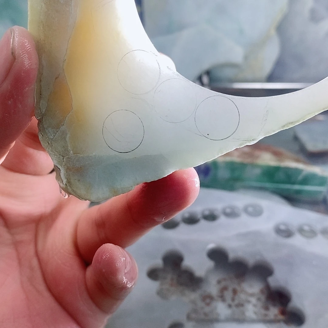 翡翠散珠天然缅甸翡翠a货32