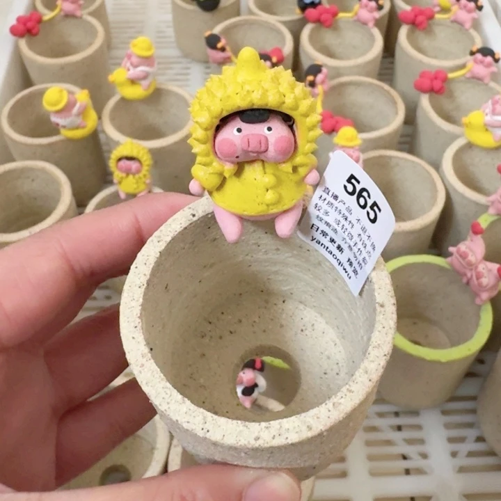 炏陶器物多肉花盆565