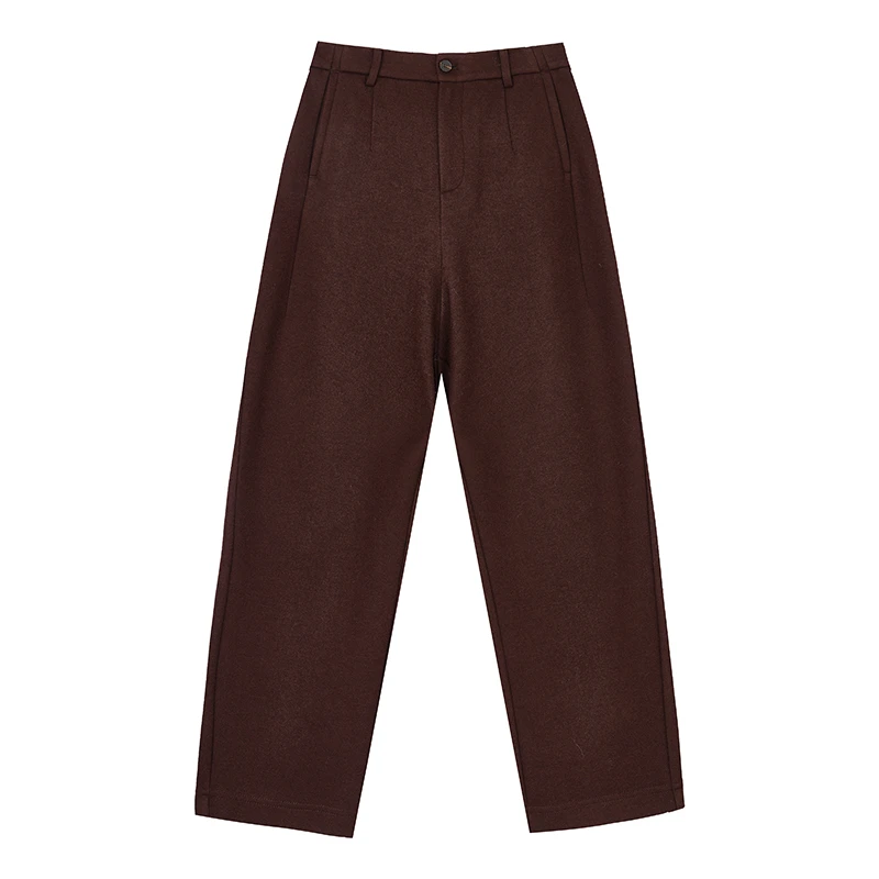 【女乔专属】羊毛休闲长裤N8650