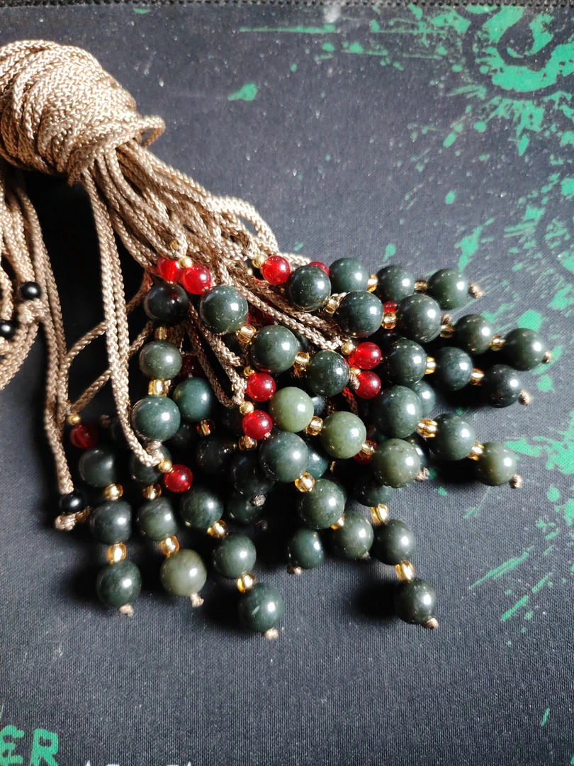 天然玉石和田转运珠多样性发其一