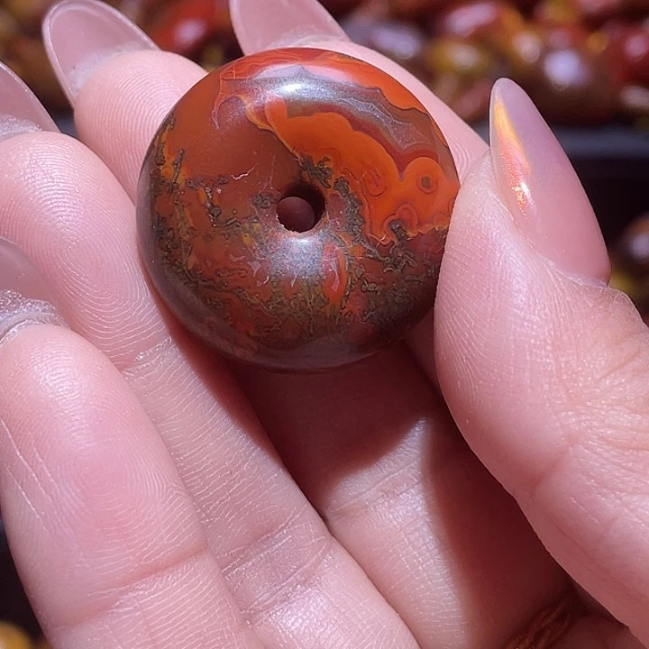 吧***啦玛瑙/玉髓未镶嵌天然战国红玛瑙玉髓