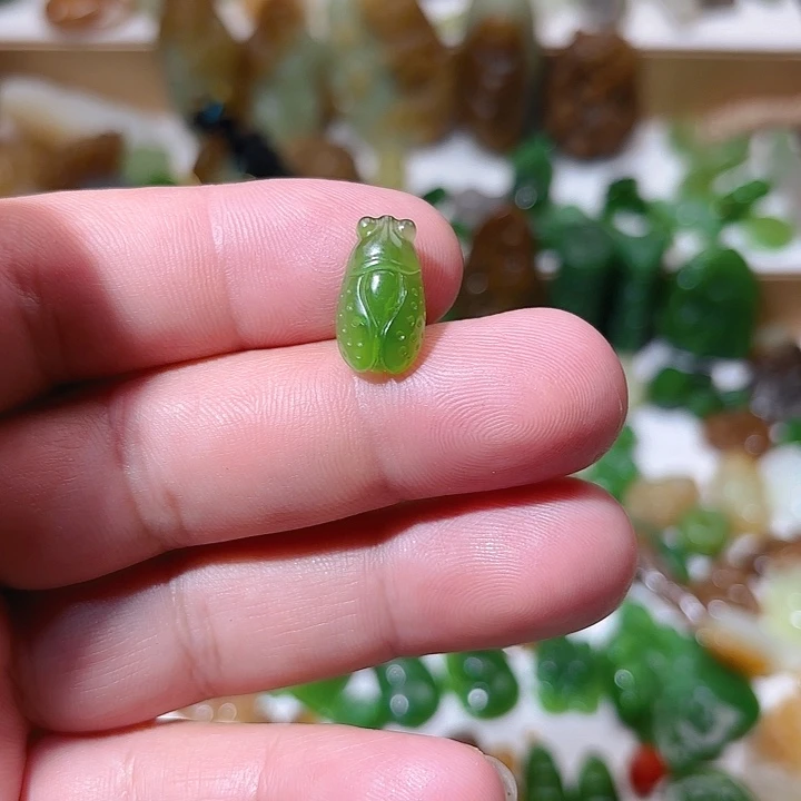 和田玉（碧玉）未镶嵌颈饰