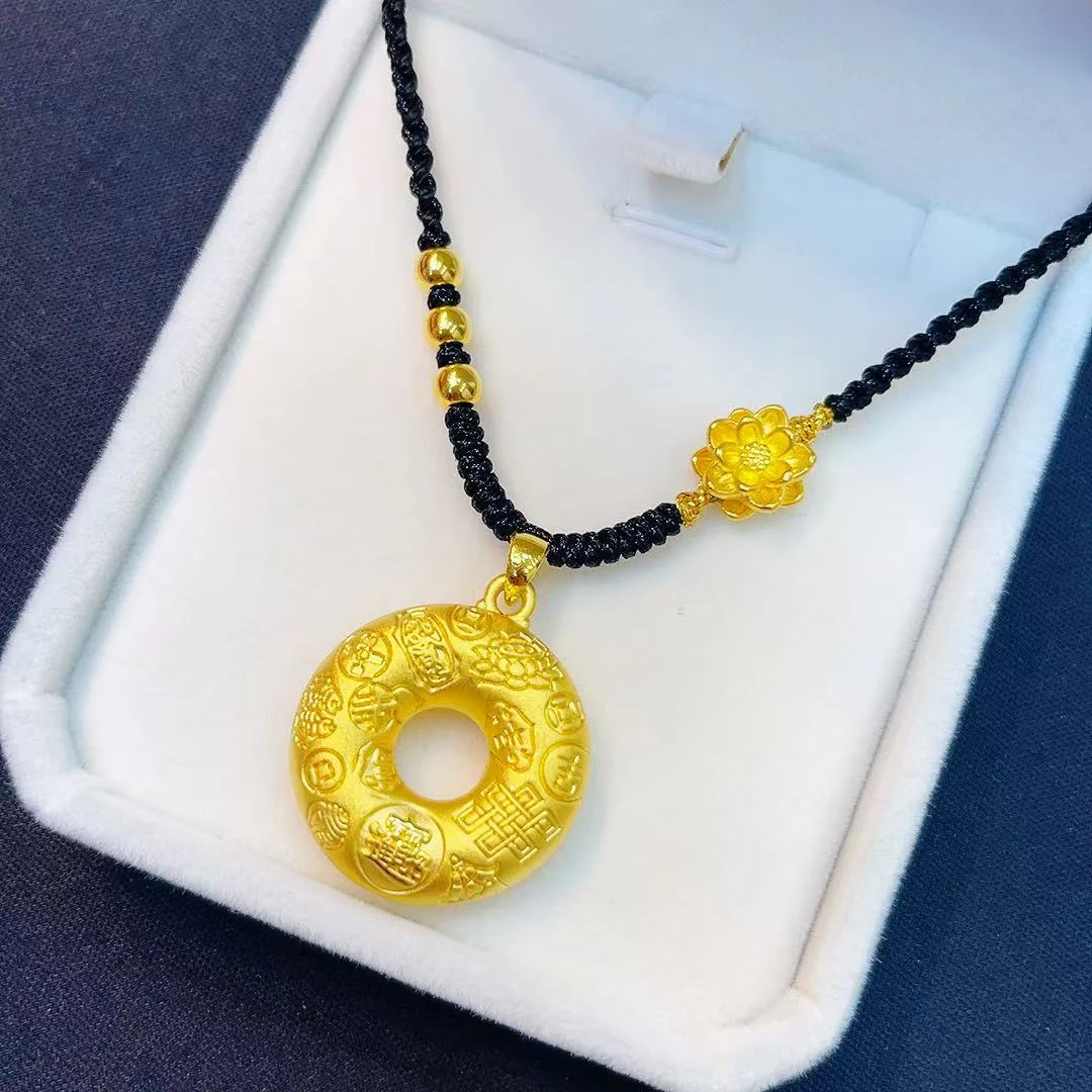 足金999（吉言平安扣）投资金条攒黄金悦己送礼