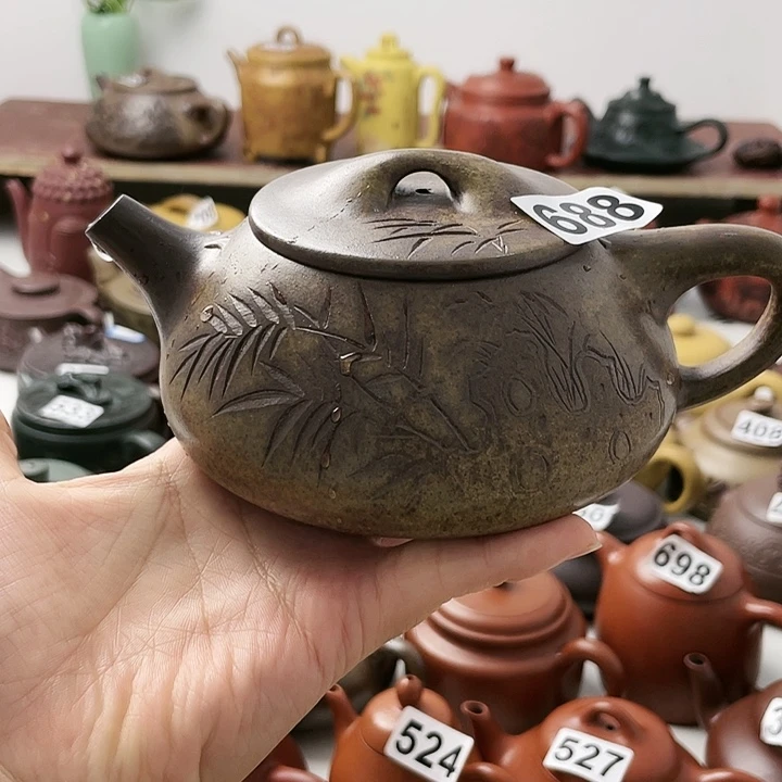 茶壶紫砂紫砂微瑕