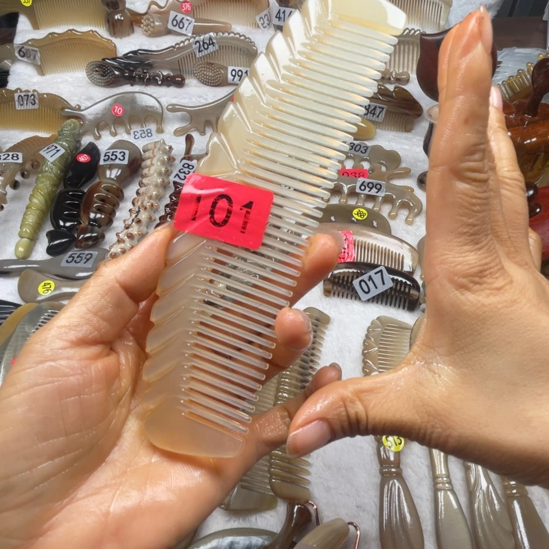 牛角梳福利款梳子